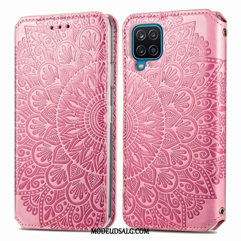 Cover Samsung Galaxy M12 / A12 Flip Cover Mandala