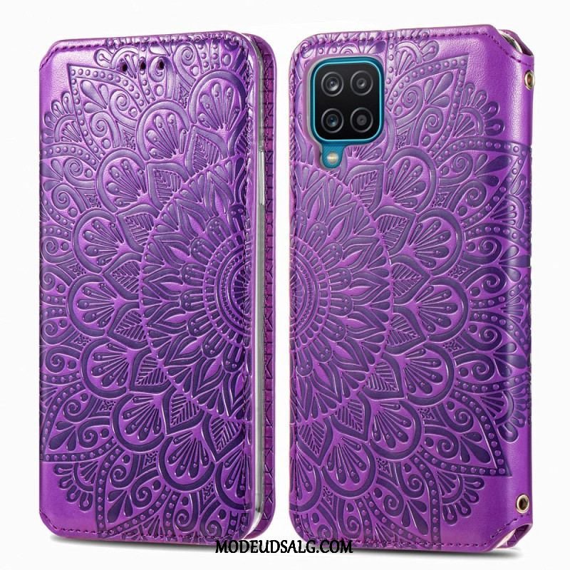 Cover Samsung Galaxy M12 / A12 Flip Cover Mandala