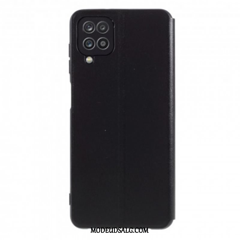 Cover Samsung Galaxy M12 / A12 Flip Cover Premium Series X-level