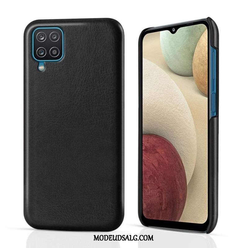 Cover Samsung Galaxy M12 / A12 Ksq Lædereffekt