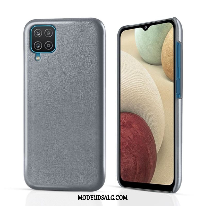 Cover Samsung Galaxy M12 / A12 Ksq Lædereffekt