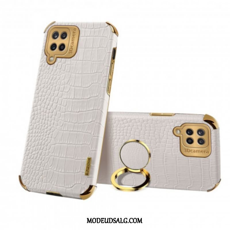 Cover Samsung Galaxy M12 / A12 Kunstlæder Med Ringstøtte