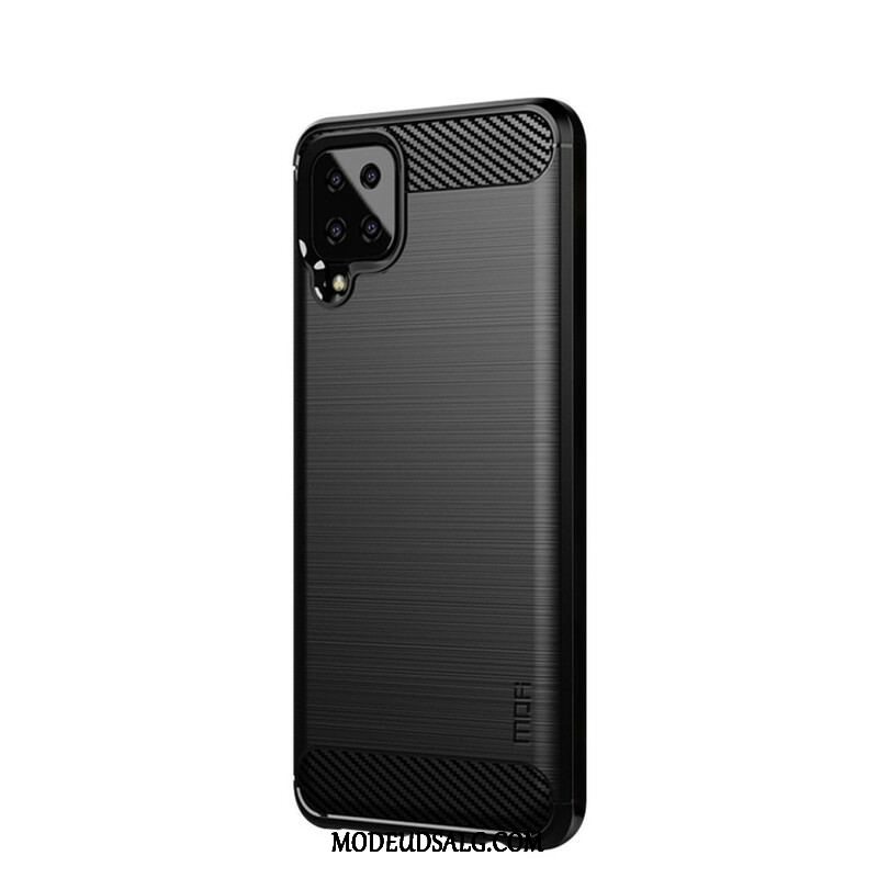 Cover Samsung Galaxy M12 / A12 Mofi Børstet Kulfiber