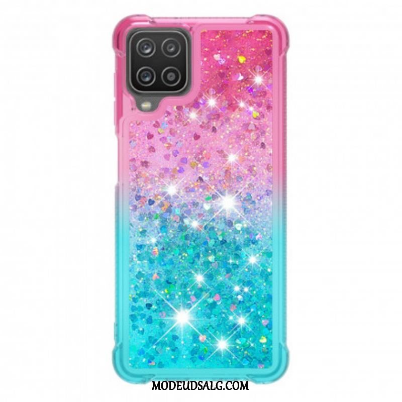 Cover Samsung Galaxy M12 / A12 Pailletter Farver