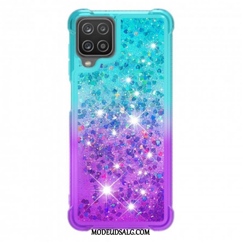 Cover Samsung Galaxy M12 / A12 Pailletter Farver