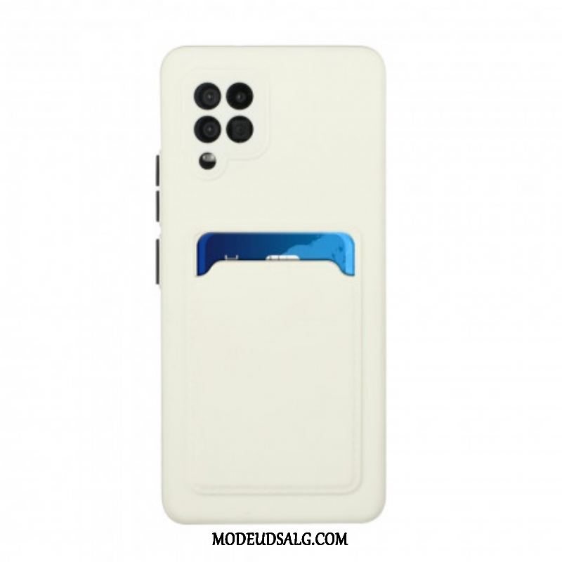 Cover Samsung Galaxy M12 / A12 Silikone Kortholder