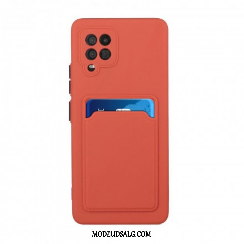 Cover Samsung Galaxy M12 / A12 Silikone Kortholder