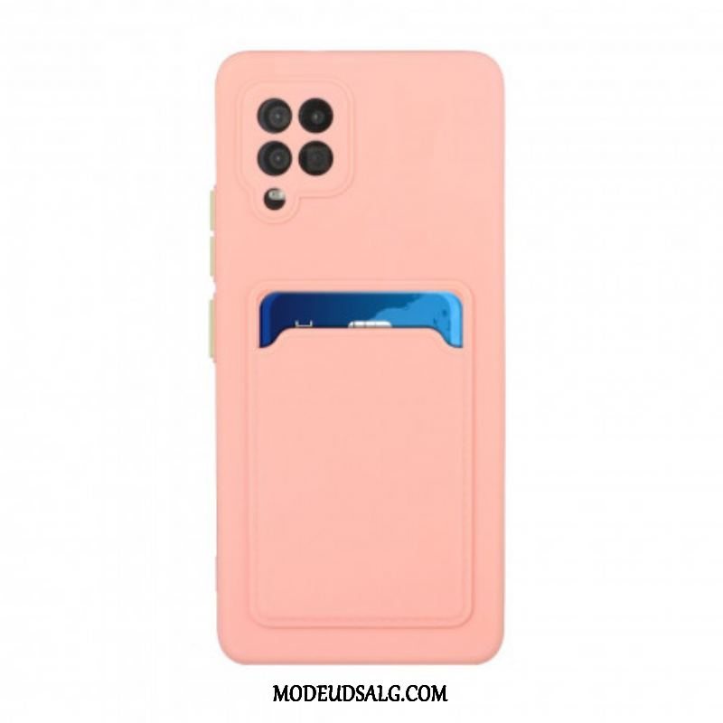 Cover Samsung Galaxy M12 / A12 Silikone Kortholder