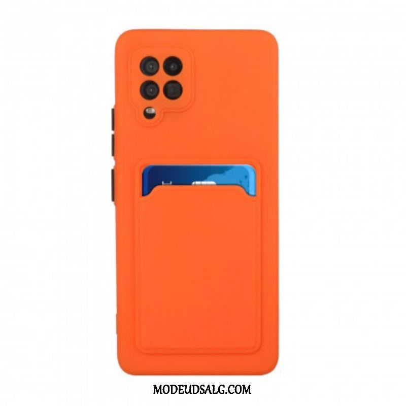 Cover Samsung Galaxy M12 / A12 Silikone Kortholder