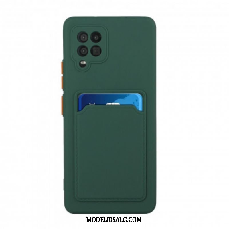 Cover Samsung Galaxy M12 / A12 Silikone Kortholder