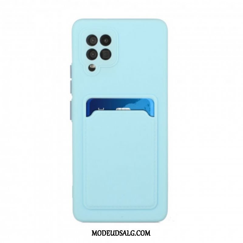 Cover Samsung Galaxy M12 / A12 Silikone Kortholder