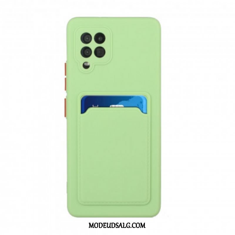 Cover Samsung Galaxy M12 / A12 Silikone Kortholder