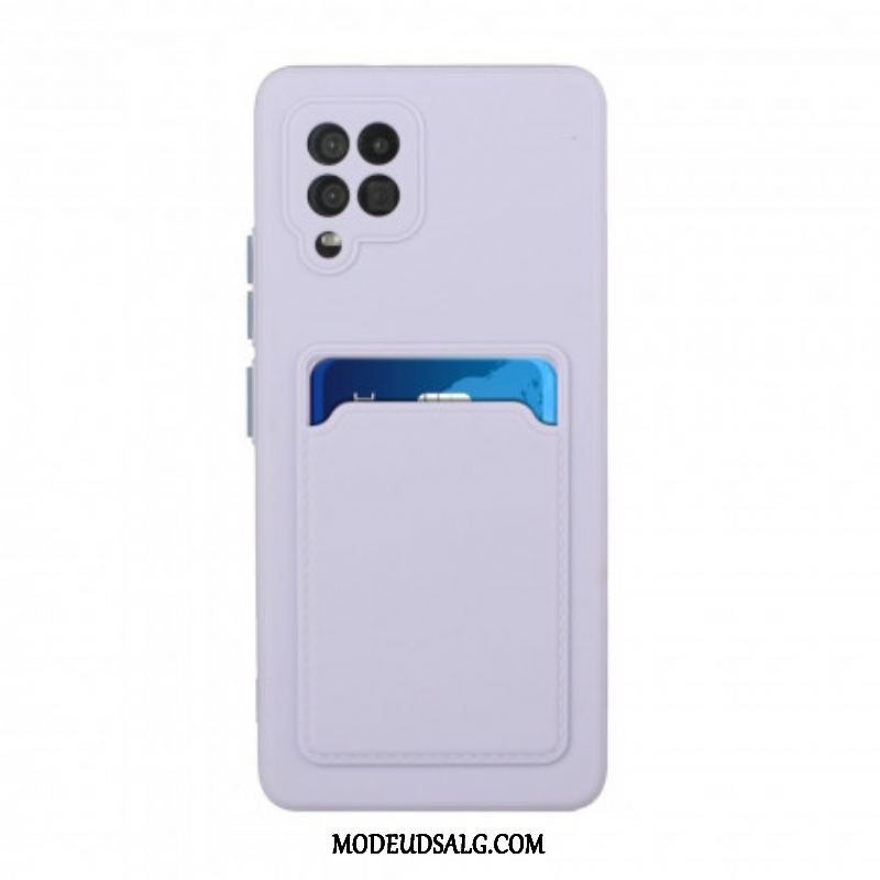 Cover Samsung Galaxy M12 / A12 Silikone Kortholder