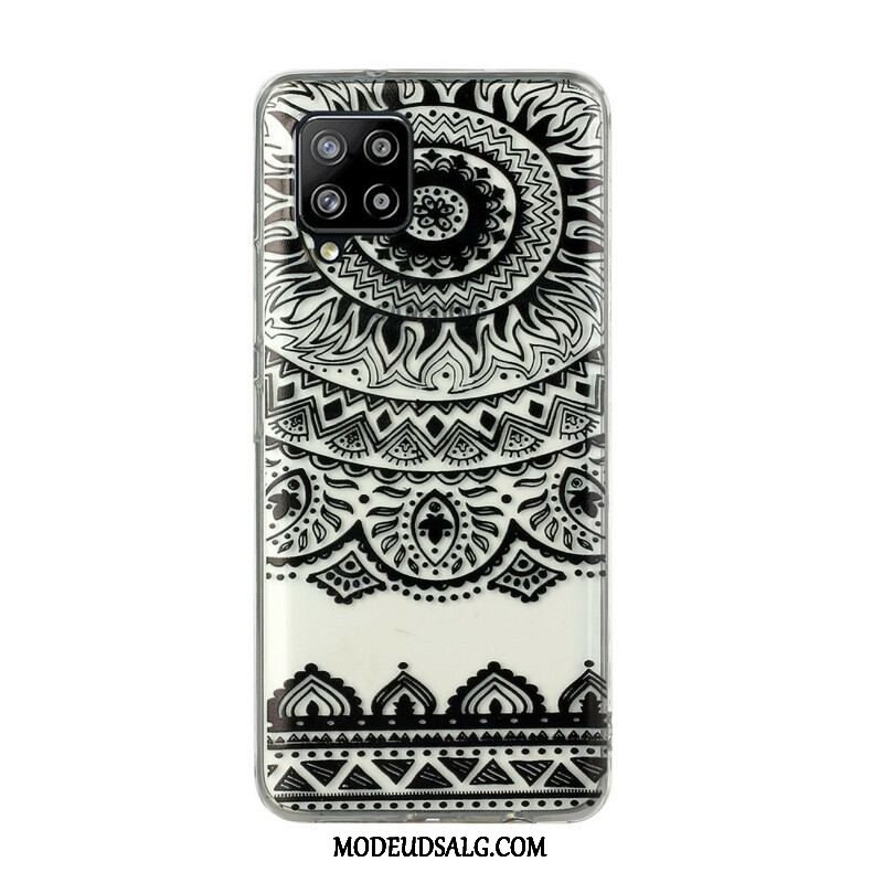 Cover Samsung Galaxy M12 / A12 Sømløse Blomster Mandala