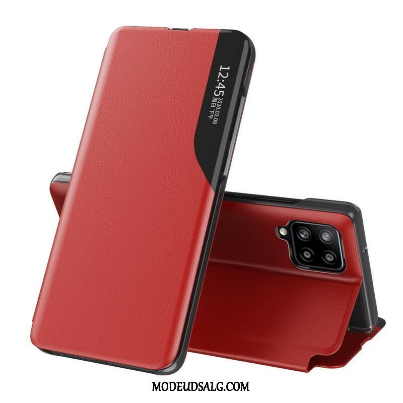 Cover Samsung Galaxy M12 / A12 Tekstureret Kunstlæder