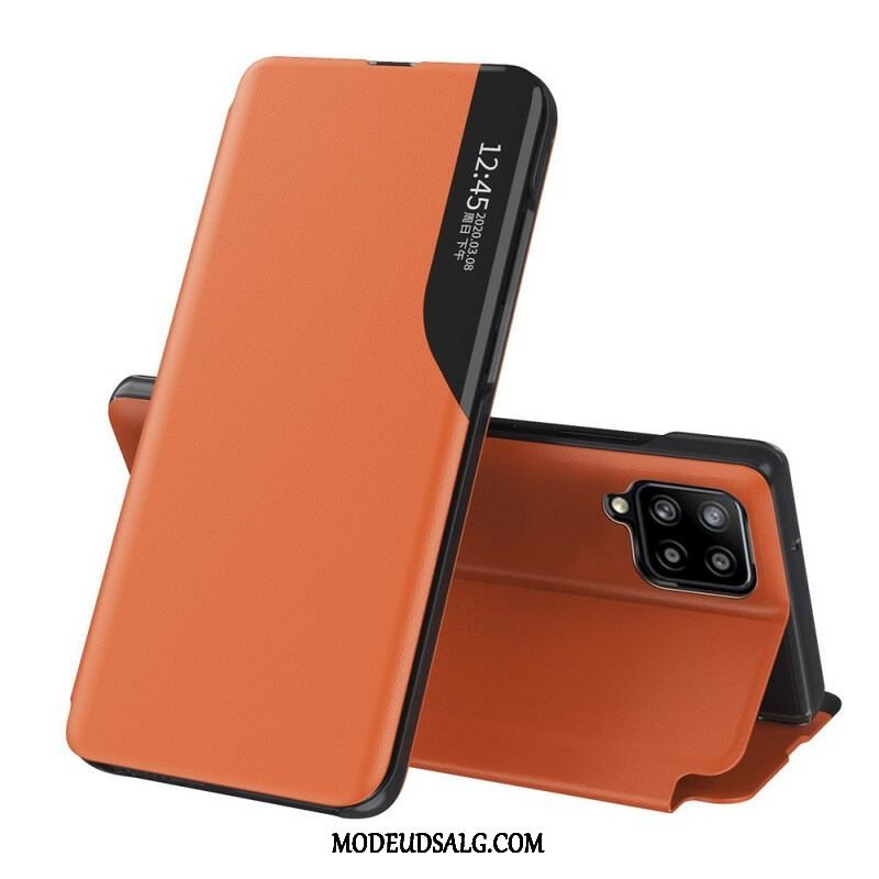 Cover Samsung Galaxy M12 / A12 Tekstureret Kunstlæder