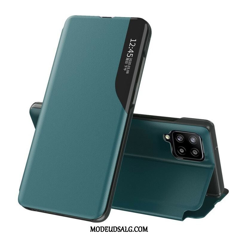 Cover Samsung Galaxy M12 / A12 Tekstureret Kunstlæder