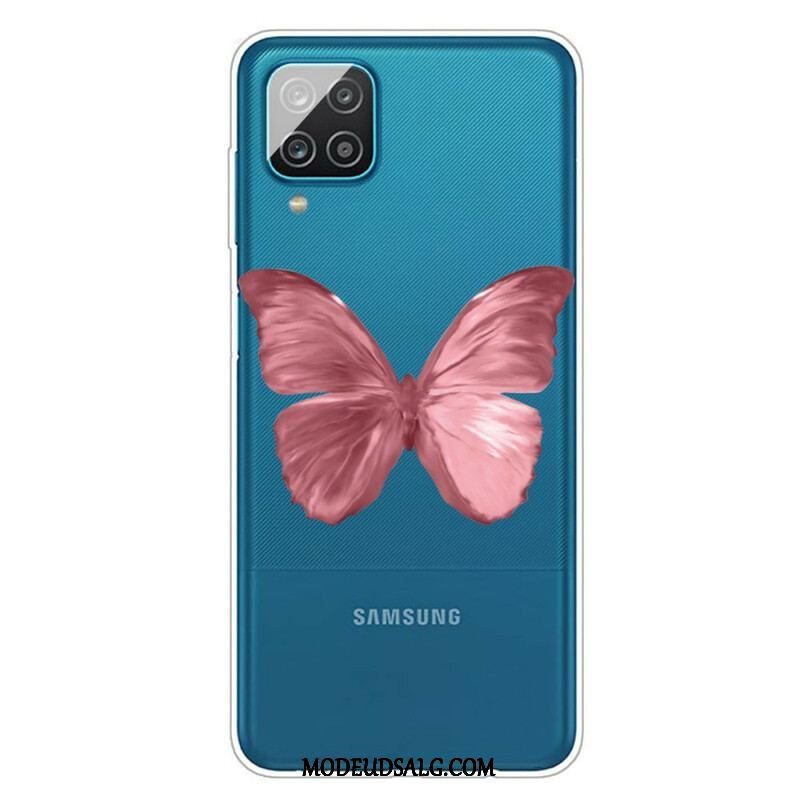 Cover Samsung Galaxy M12 / A12 Vilde Sommerfugle