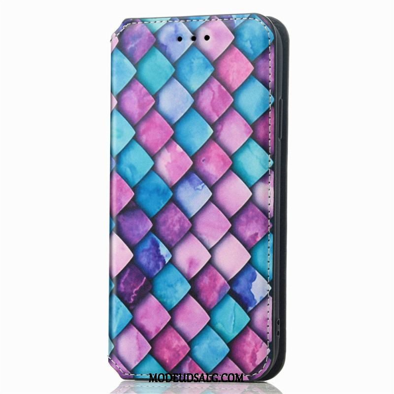 Cover Samsung Galaxy M13 Flip Cover Caseneo Rfid Design