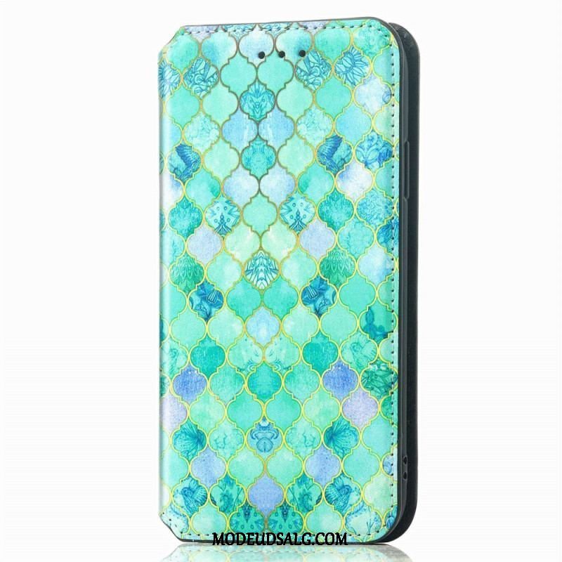 Cover Samsung Galaxy M13 Flip Cover Caseneo Rfid Design