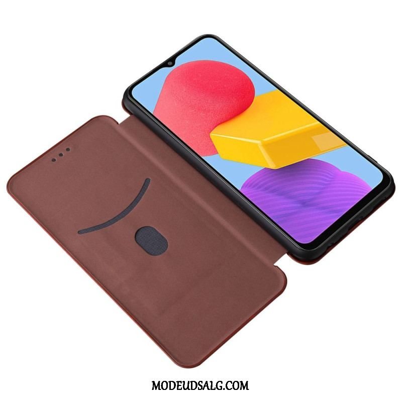 Cover Samsung Galaxy M13 Flip Cover Kulfiber