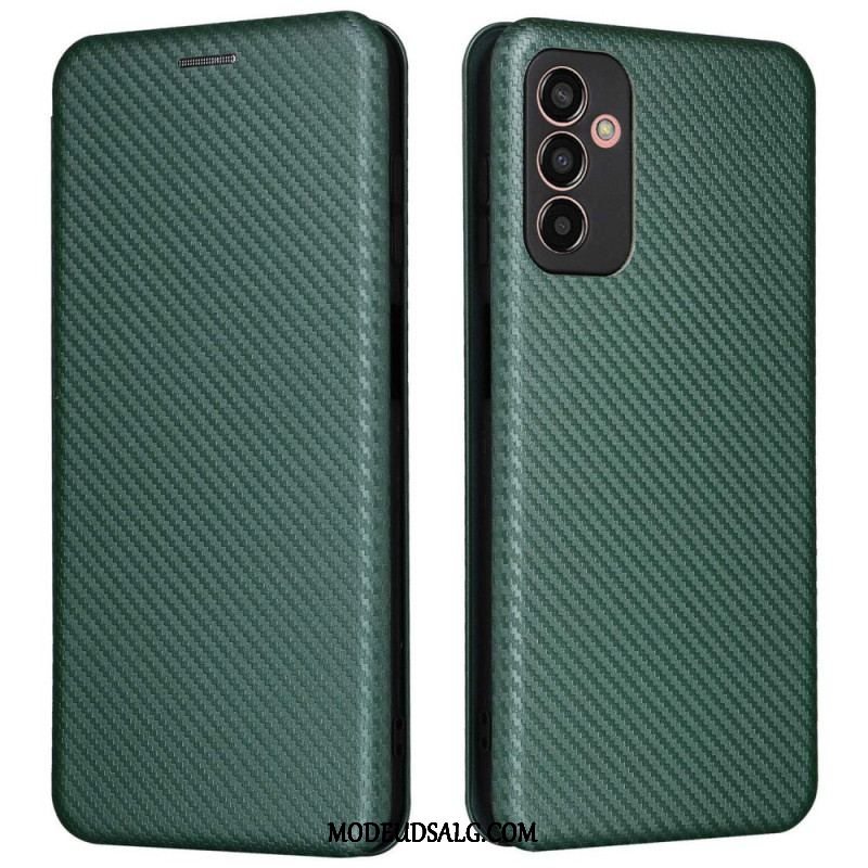 Cover Samsung Galaxy M13 Flip Cover Kulfiber