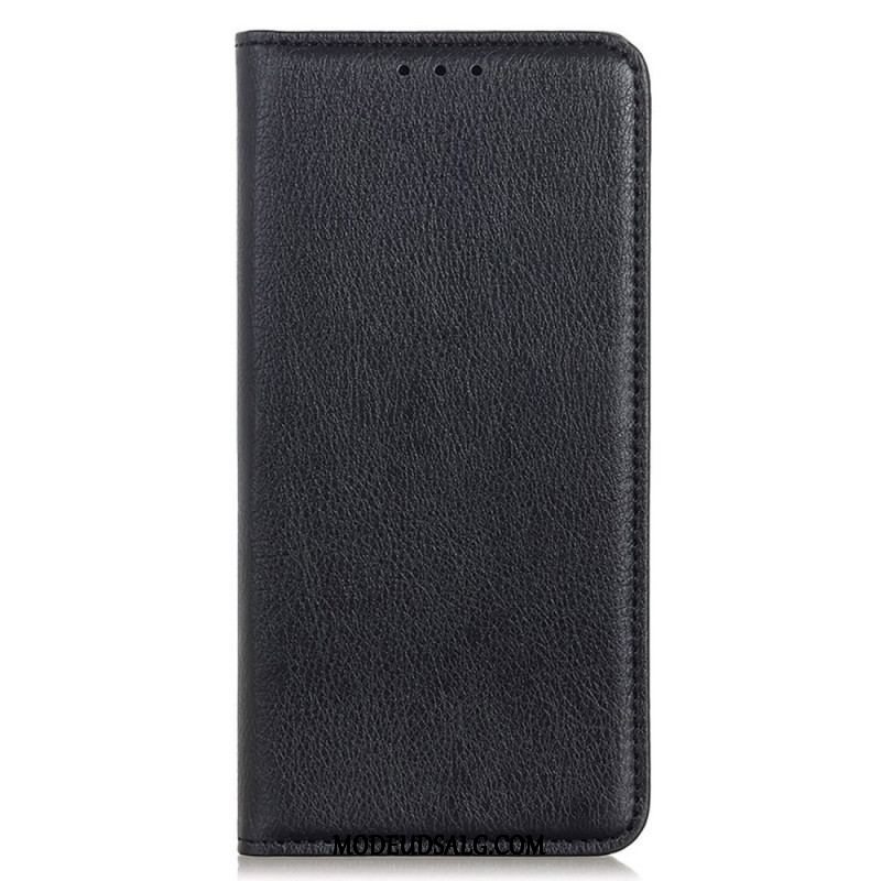 Cover Samsung Galaxy M13 Flip Cover Litchi Split Læder