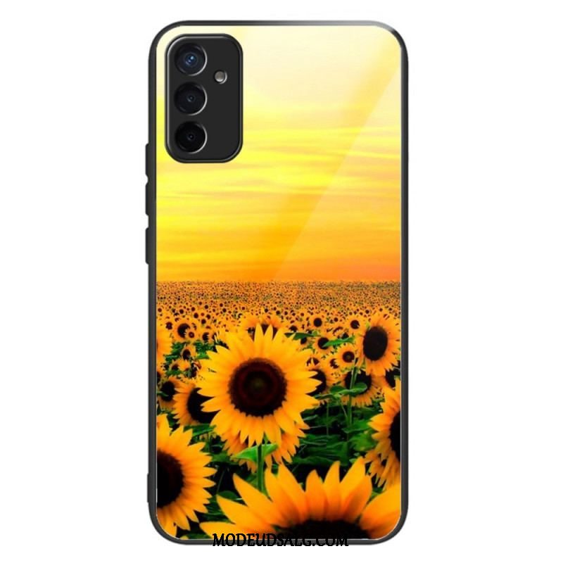 Cover Samsung Galaxy M13 Variationssolsikker I Hærdet Glas