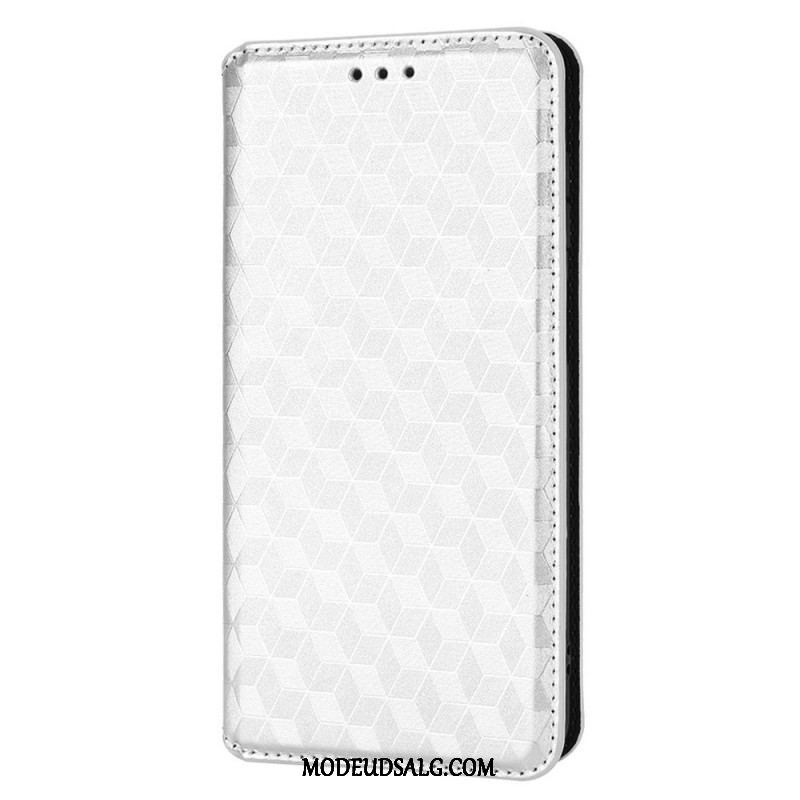 Cover Samsung Galaxy M23 5G Flip Cover 3d Cube Lædereffekt