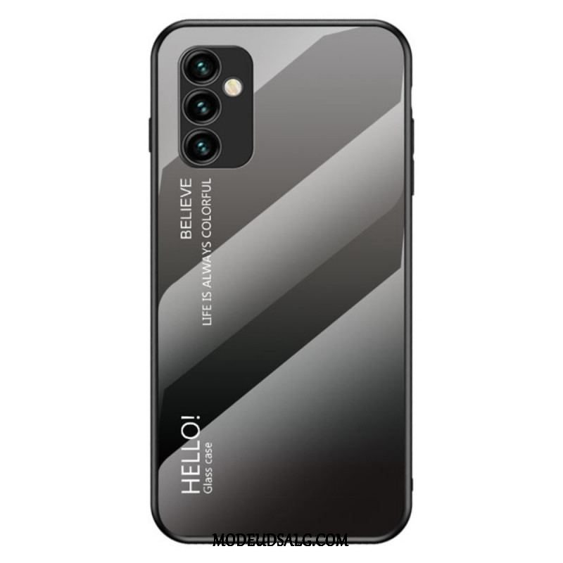 Cover Samsung Galaxy M23 5G Hærdet Glas Hej