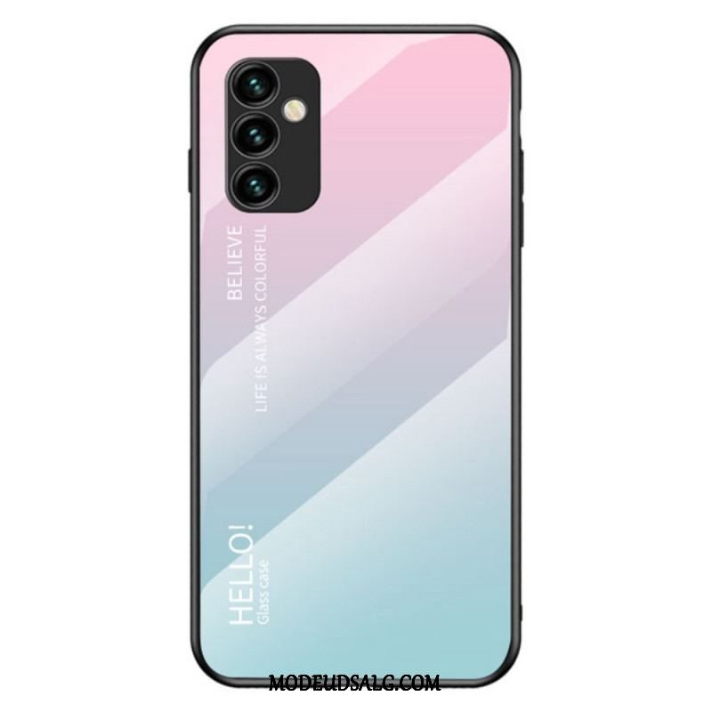 Cover Samsung Galaxy M23 5G Hærdet Glas Hej