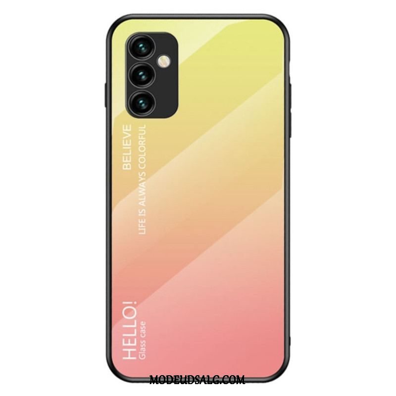 Cover Samsung Galaxy M23 5G Hærdet Glas Hej