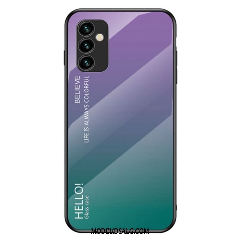 Cover Samsung Galaxy M23 5G Hærdet Glas Hej