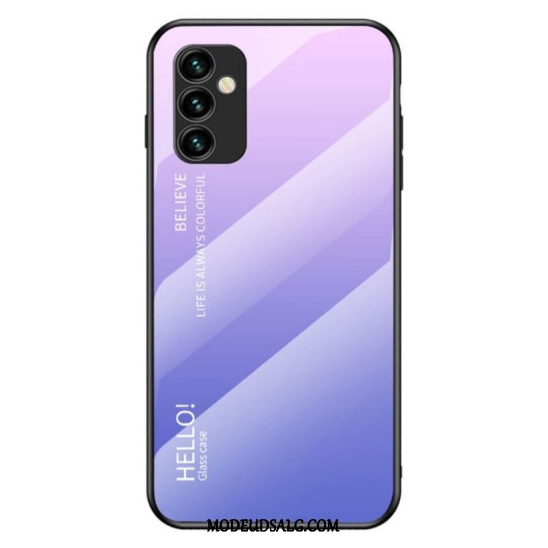 Cover Samsung Galaxy M23 5G Hærdet Glas Hej