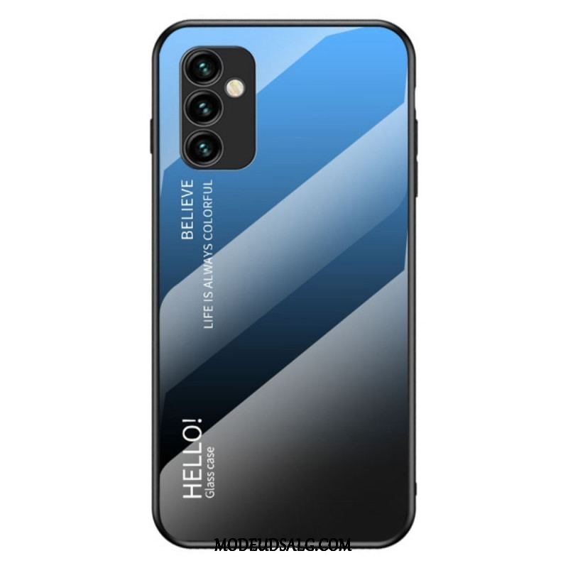 Cover Samsung Galaxy M23 5G Hærdet Glas Hej