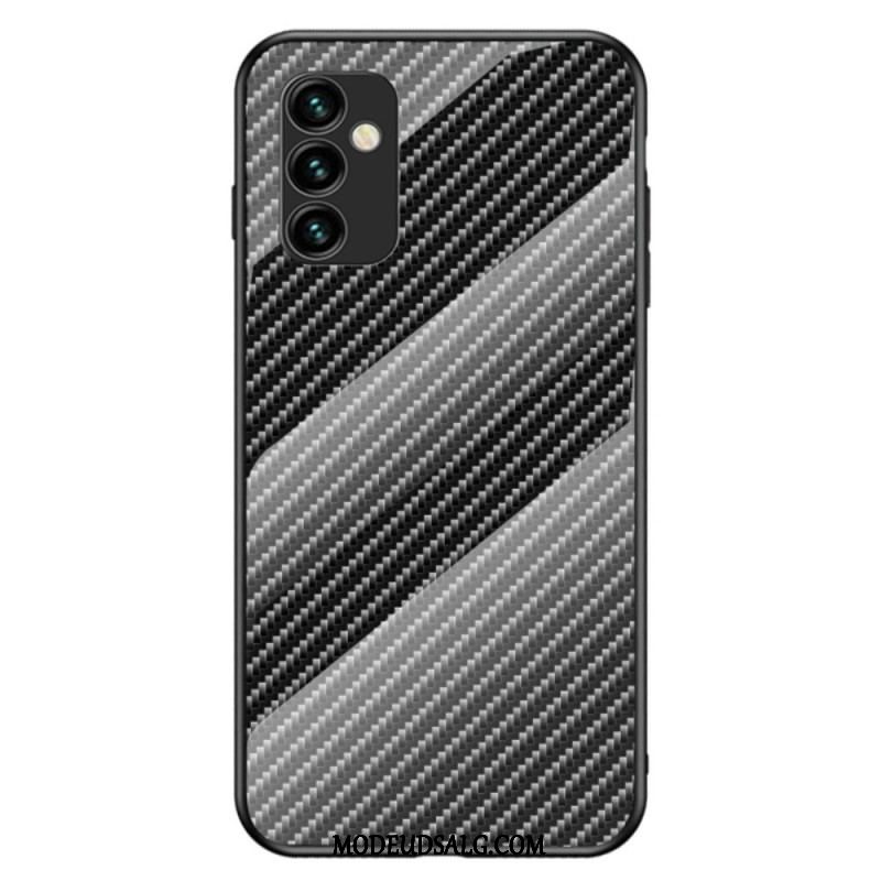 Cover Samsung Galaxy M23 5G Kulfiber Hærdet Glas