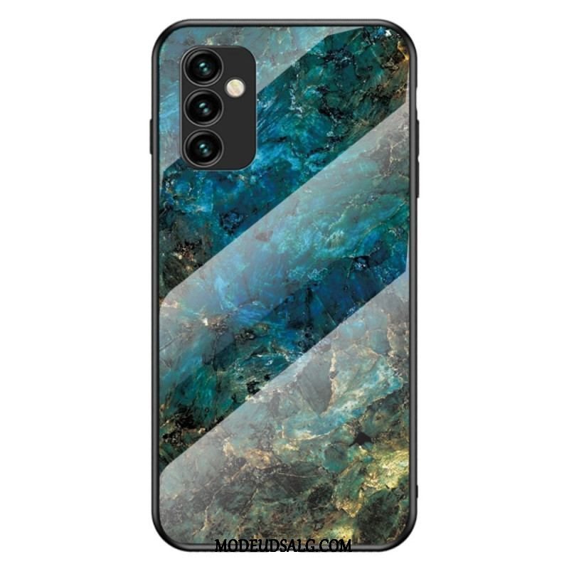 Cover Samsung Galaxy M23 5G Marmorfarver Hærdet Glas