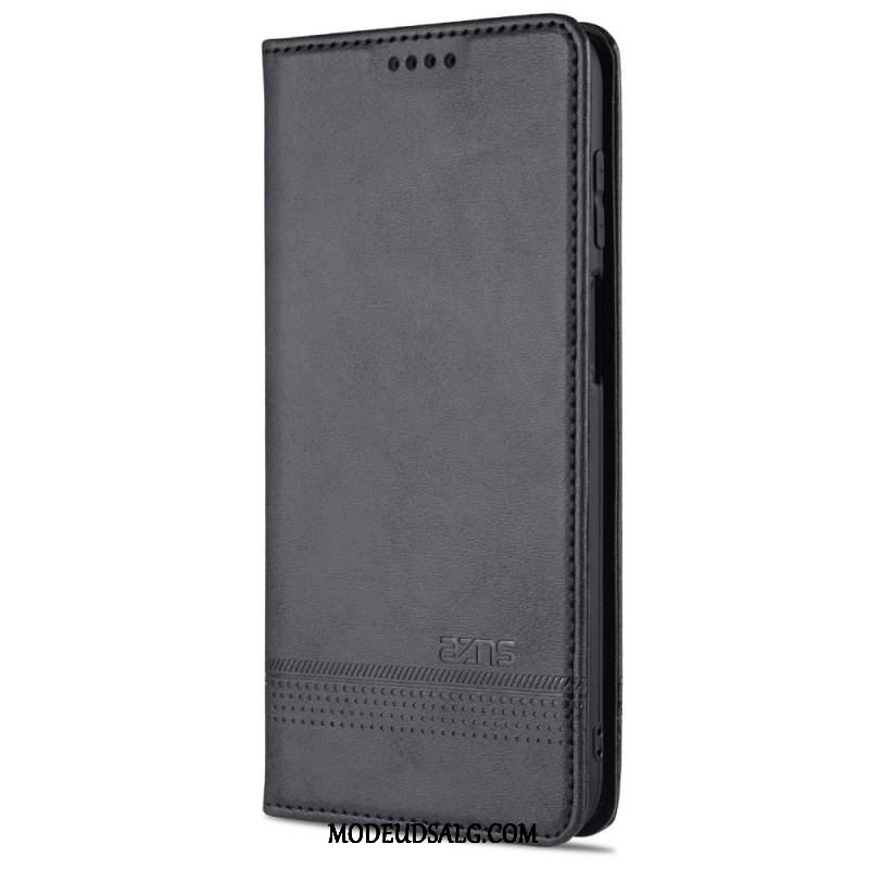 Cover Samsung Galaxy M32 Flip Cover Azns Læderstyling