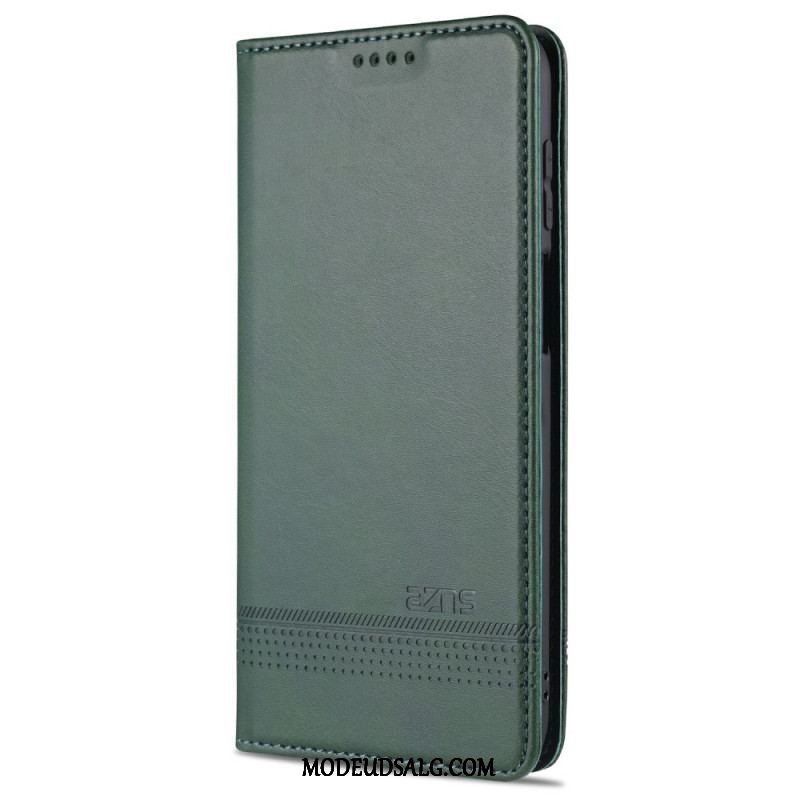 Cover Samsung Galaxy M32 Flip Cover Azns Læderstyling