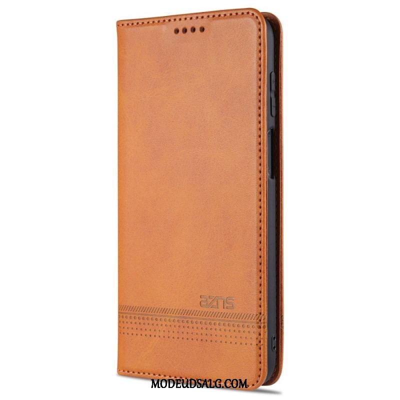 Cover Samsung Galaxy M32 Flip Cover Azns Læderstyling