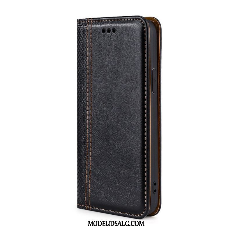 Cover Samsung Galaxy M32 Flip Cover Vintage Læder Stil