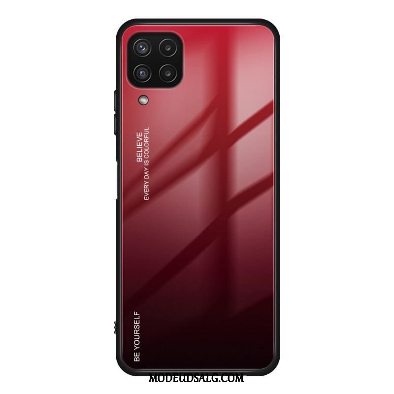 Cover Samsung Galaxy M32 Hærdet Glas Vær Dig Selv