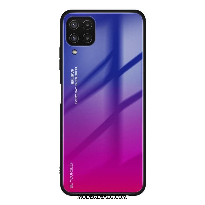 Cover Samsung Galaxy M32 Hærdet Glas Vær Dig Selv