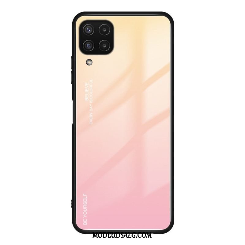 Cover Samsung Galaxy M32 Hærdet Glas Vær Dig Selv