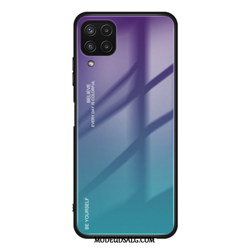 Cover Samsung Galaxy M32 Hærdet Glas Vær Dig Selv