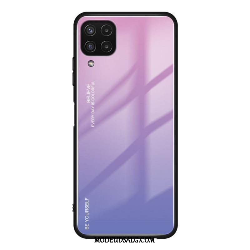 Cover Samsung Galaxy M32 Hærdet Glas Vær Dig Selv