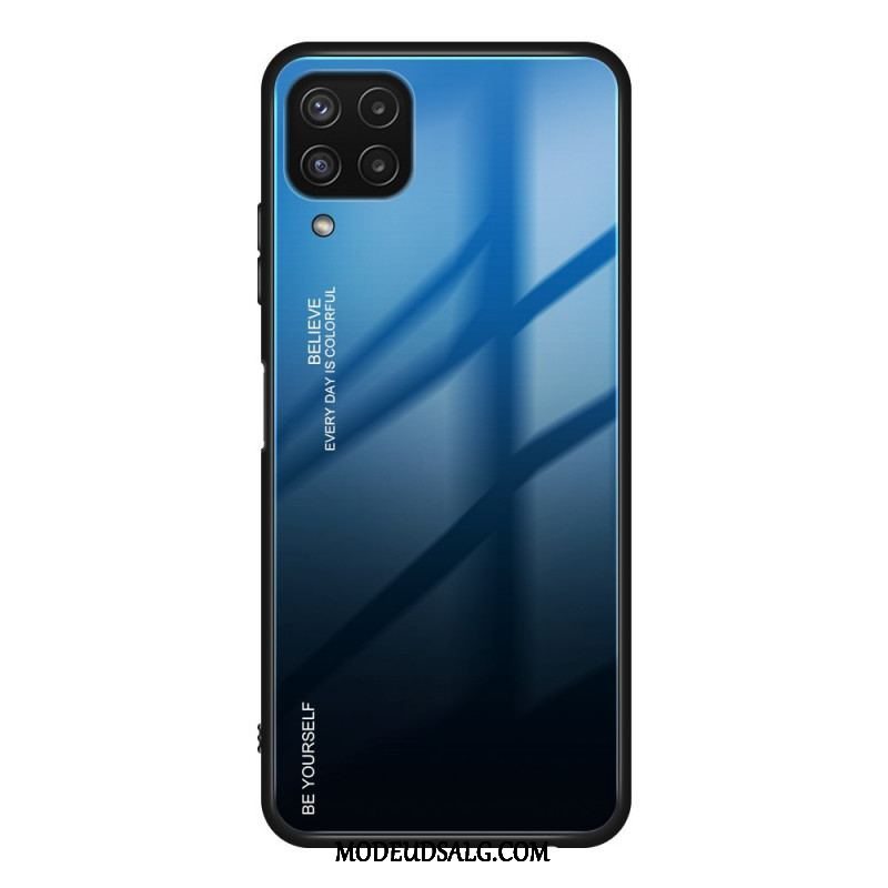 Cover Samsung Galaxy M32 Hærdet Glas Vær Dig Selv