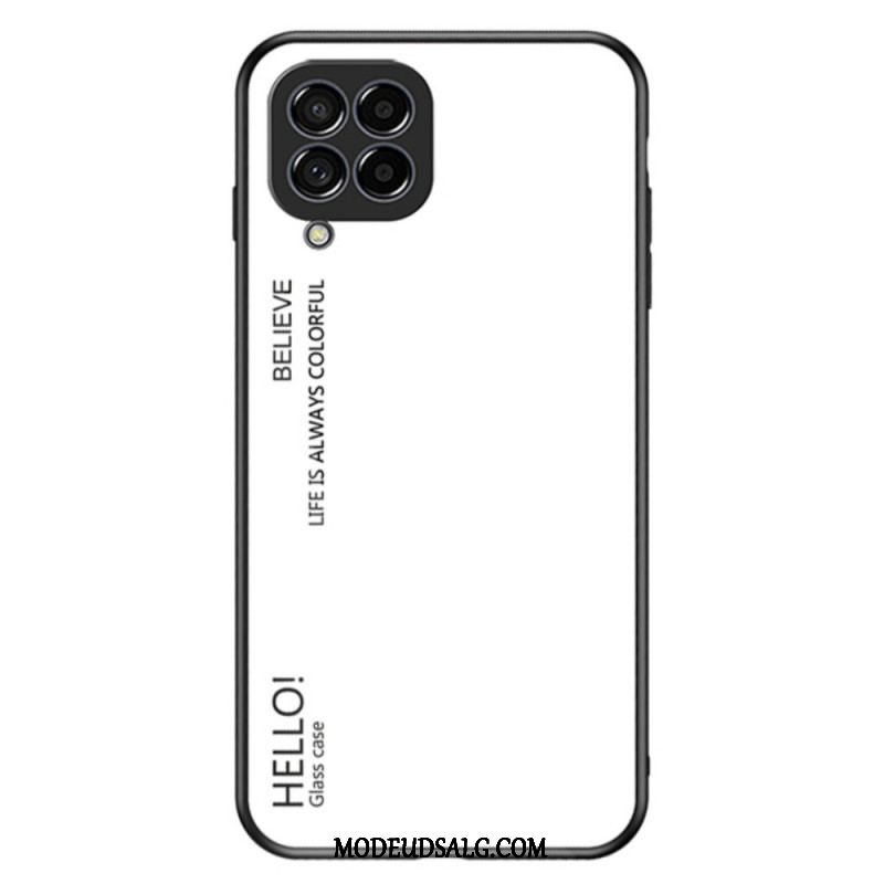 Cover Samsung Galaxy M33 5G Hærdet Glas Hej