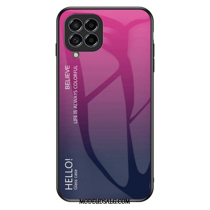 Cover Samsung Galaxy M33 5G Hærdet Glas Hej