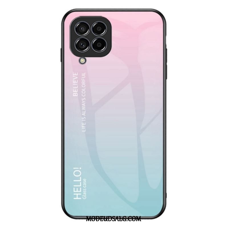 Cover Samsung Galaxy M33 5G Hærdet Glas Hej